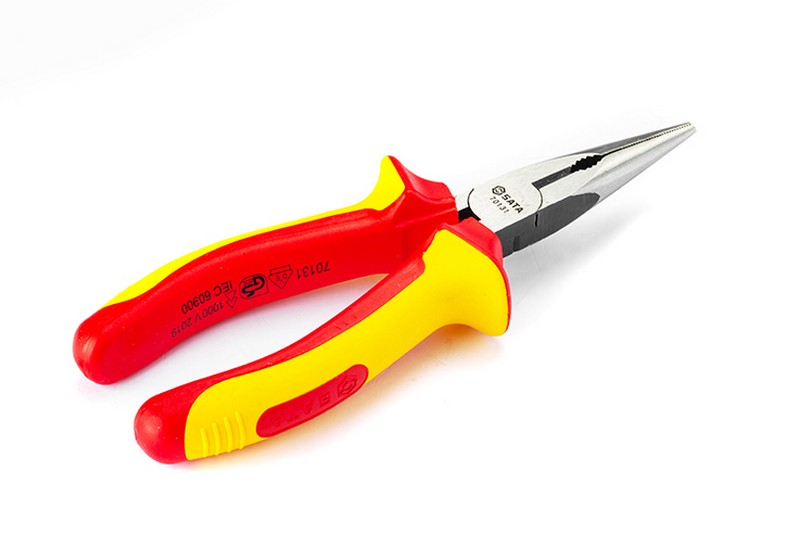 SC70132 - Kìm Mũi Dài Cách Điện VDE 8 inch - Ảnh 3