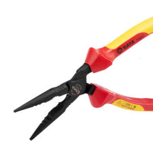 SC72650 - Kìm Mũi Dài Cách Điện VDE Trợ Lực Cao SATA Dòng G, 9 inch (220mm) - Ảnh 3