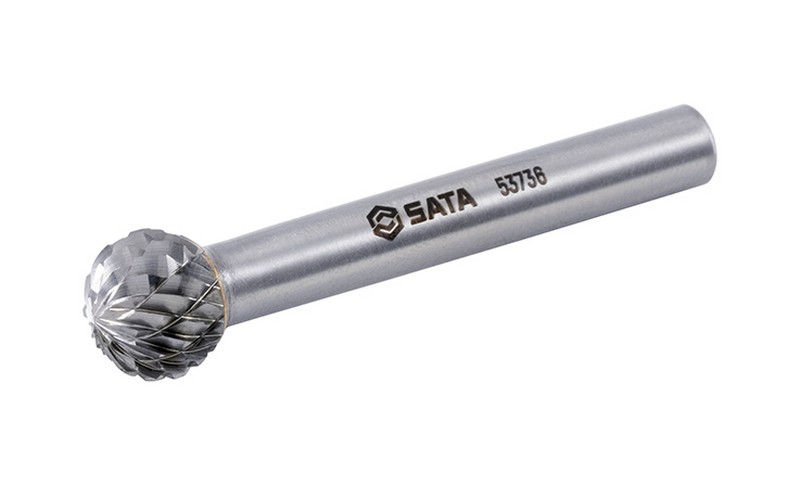 SC53736 - Mũi Mài Hợp Kim Carbide Hình Cầu Răng Chéo D1009X06 - Ảnh 3