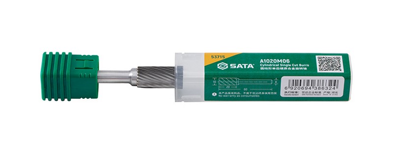 SC53715 - Mũi Phay Hợp Kim Dạng Trụ Răng Đơn SATA A1020M06 - Ảnh 2