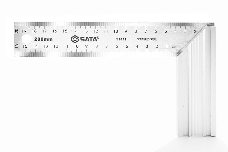SC91411 - Thước Ke Thợ Mộc SATA 200mm