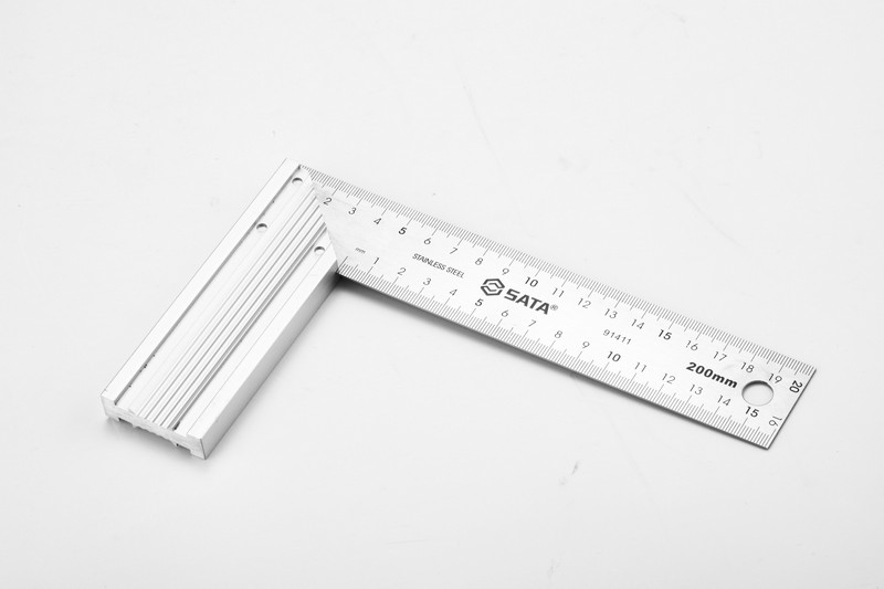 SC91411 - Thước Ke Thợ Mộc SATA 200mm - Ảnh 3