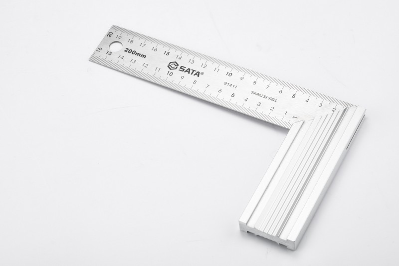 SC91411 - Thước Ke Thợ Mộc SATA 200mm - Ảnh 4