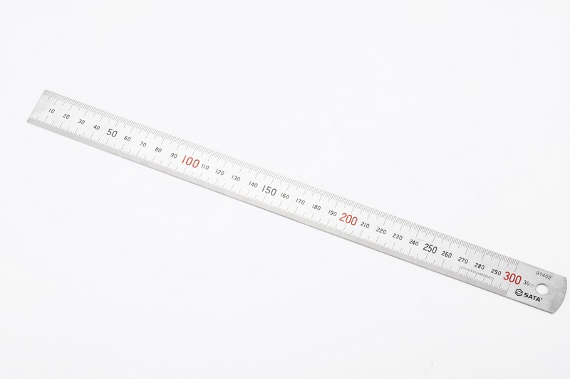 SC91402 - Thước Lá Thép SATA 300mm - Ảnh 2