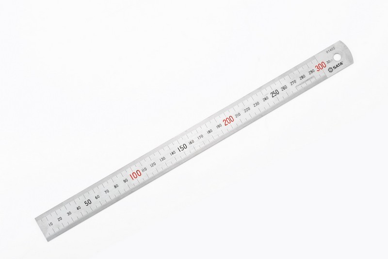 SC91402 - Thước Lá Thép SATA 300mm - Ảnh 5