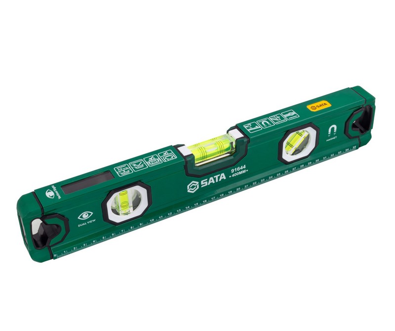 SC91644 - Thước Thủy Từ Tính 3 Bọt SATA 16 Inch - Ảnh 2