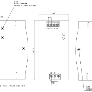 Bộ Nguồn Gắn Thanh Ray DIN SUPU SDP1-1AC24-240 - Ảnh 2