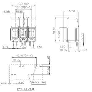 Cầu Đấu Cố Định SUPU MC-TH-B10.16H01C - Ảnh 2