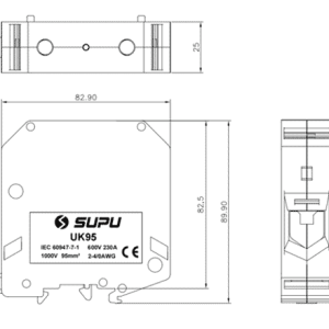 Cầu Đấu Dây Bắt Vít SUPU 395901 - Ảnh 2