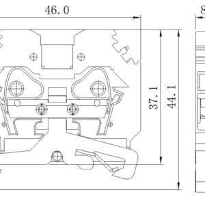 Cầu Đấu Dây Lò Xo 1 Tầng SUPU 206907 - Ảnh 2