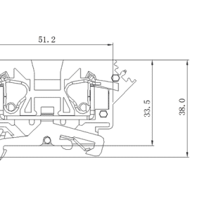 Cầu Đấu Dây Lò Xo 1 Tầng SUPU 210917 - Ảnh 2