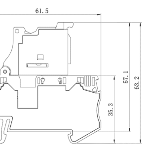 Cầu Đấu Dây Lò Xo SUPU TC4-SPLIT - Ảnh 2