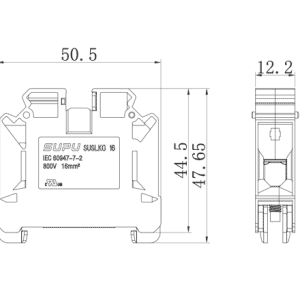 Cầu Đấu Nối Đất Dạng Vít SUPU 316993 - Ảnh 2