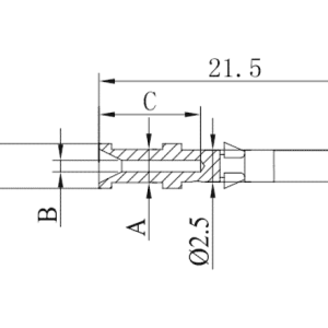 Chân Tiếp Điểm Cái Cho Đầu Nối Tải Nặng SUPU SCSF-010-1 - Ảnh 2