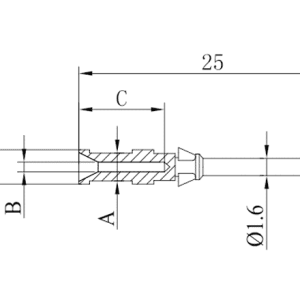Chân Tiếp Điểm Công Nghiệp SUPU SCSM-010-0.37 - Ảnh 2