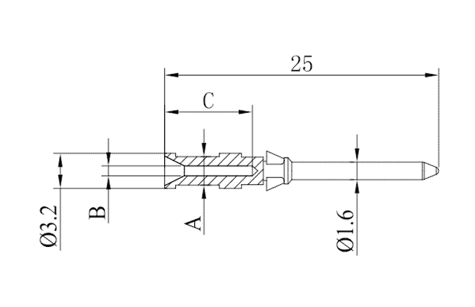 Chân Tiếp Điểm Công Nghiệp SUPU SCSM-010-0.37 - Ảnh 2