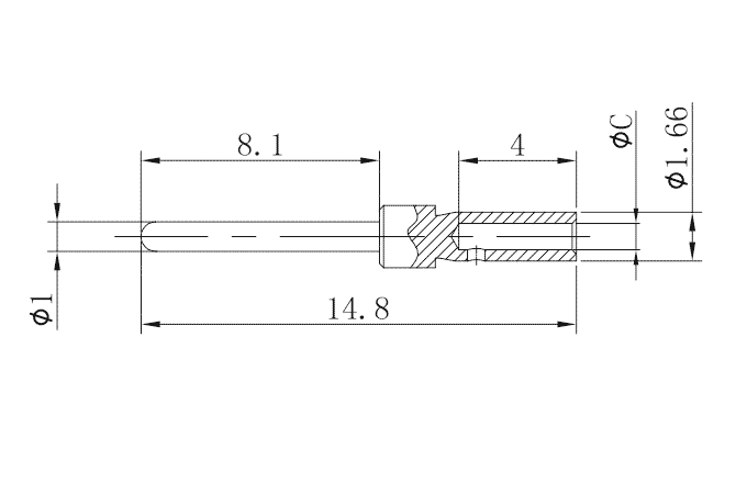 Chân Tiếp Điểm Công Nghiệp Tải Nặng SUPU SCSM-005-0.25 - Ảnh 2