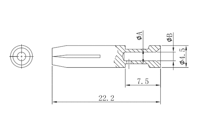 Chân Tiếp Điểm Dạng Cos Cái SUPU SCGF-016-4 - Ảnh 2