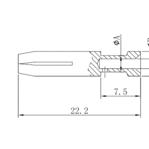 Chân Tiếp Điểm Đầu Nối Công Nghiệp (Dạng Cái) SUPU SCGF-016-1 - Ảnh 2