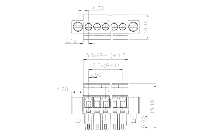 Đầu Nối Cắm Dây Trực Tiếp SUPU MC-RE3.5VXXC-K-0001 - Ảnh 2