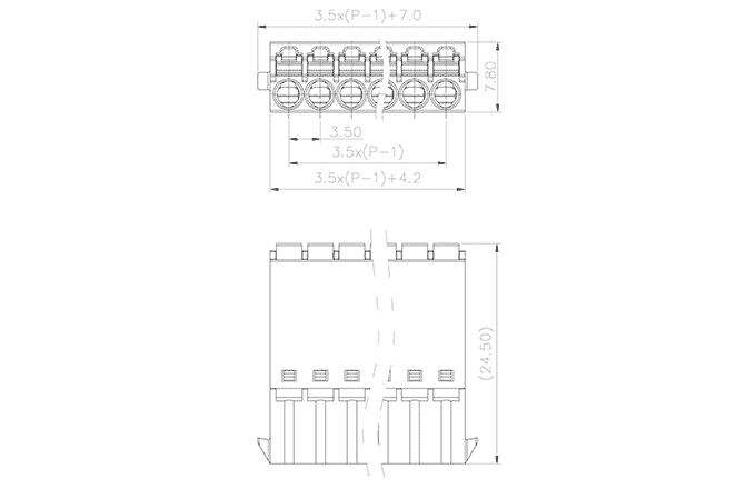 Đầu Nối Cắm Rút PCB SUPU MC-PF3.5HXXP-D-0001 - Ảnh 2