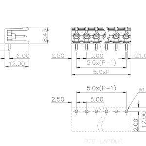 Đầu Nối Cắm Rút SUPU MC-PA5.0HXX-G-0002 - Ảnh 2