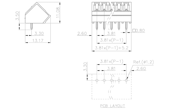 Đầu Nối Dạng Cắm (Socket) SUPU MC-PA3.81AXX-0002 - Ảnh 2
