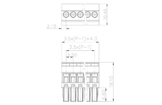 Đầu Nối Dây Cắm SUPU MC-RE3.5VXXC-R-0001 - Ảnh 2