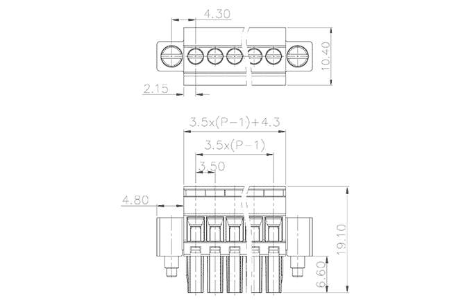 Đầu Nối Dây Dạng Cắm SUPU MC-RE3.5VXXC-RK-0001 - Ảnh 2