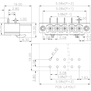 Đầu Nối Dây Dạng Cắm SUPU MC-RU5.08SHXX-F-0001 - Ảnh 2