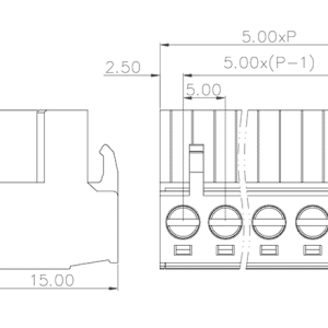 Đầu Nối Phích Cắm Cắm Rút SUPU MC-RBT5.0HXXC-0001 - Ảnh 2