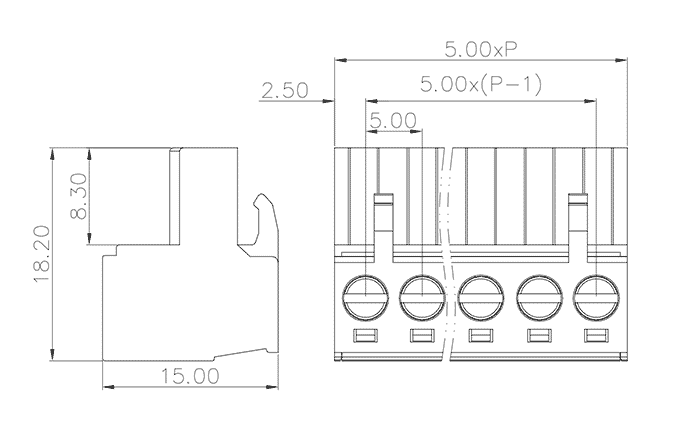 Đầu Nối Phích Cắm Cắm Rút SUPU MC-RBT5.0HXXC-0001 - Ảnh 2