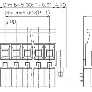 Giắc Cắm Cầu Đấu SUPU MC-RE5.0VXXC-RK-0001 - Ảnh 2