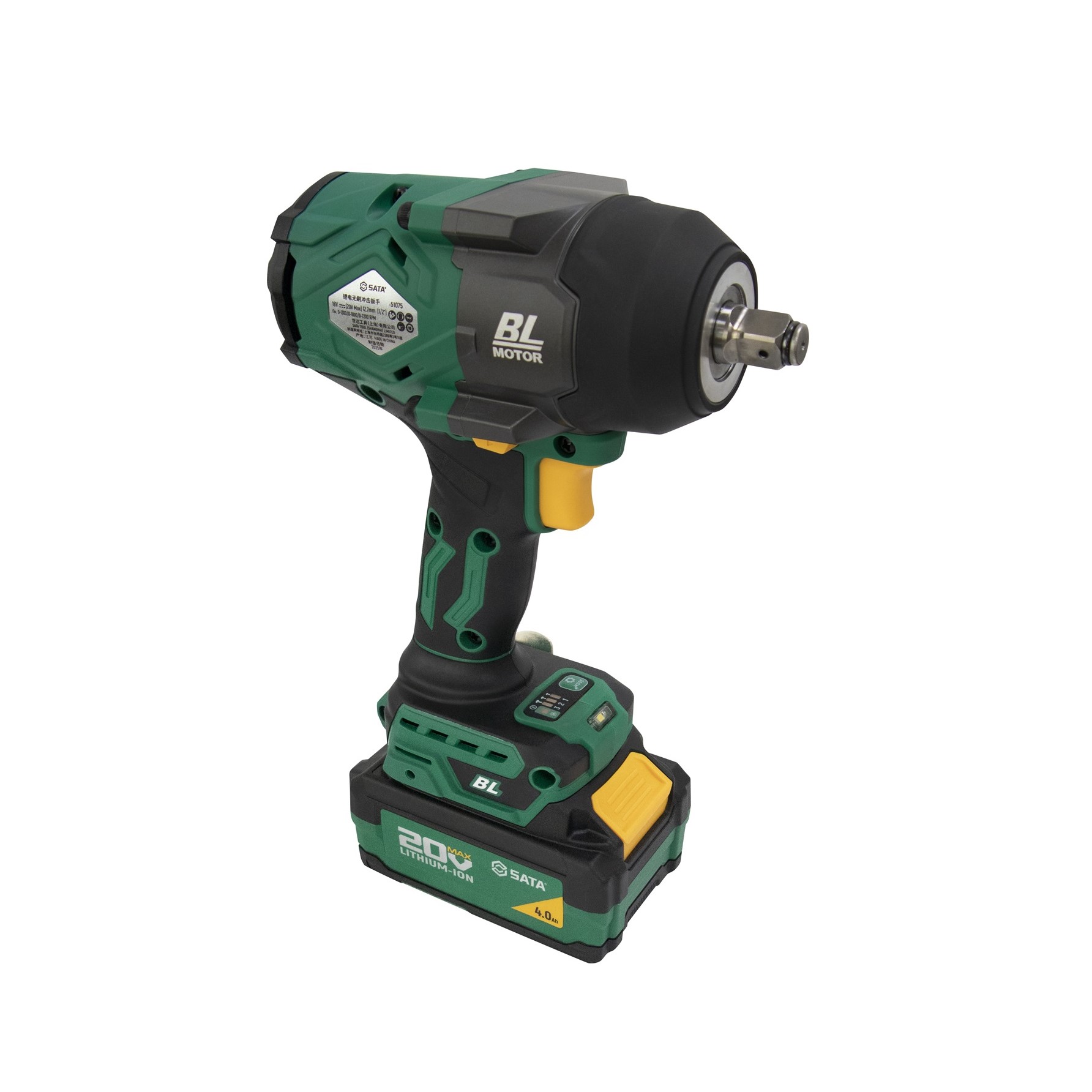 SC151075U - Máy Vặn Bu Lông Pin 20V Không Chổi Than SATA 800N.m - Ảnh 2