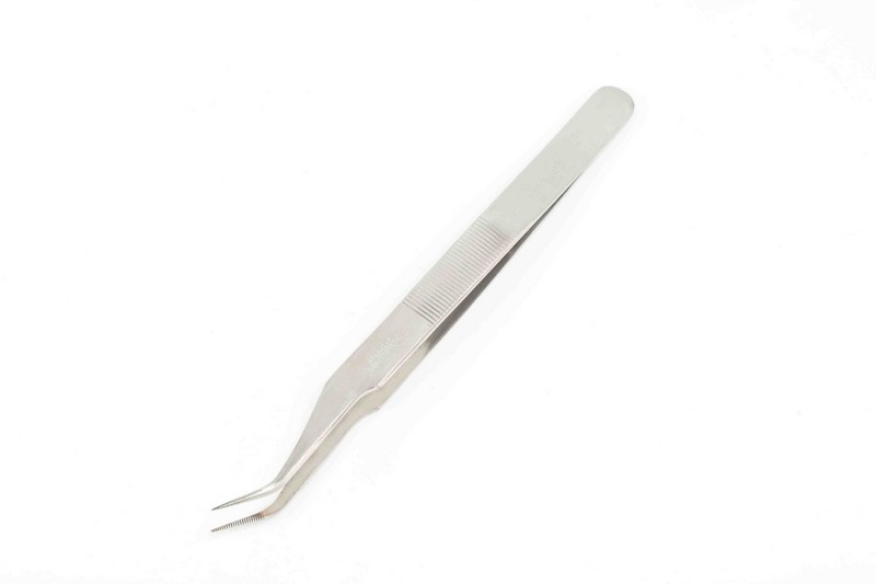 SC03153 - Nhíp Mũi Nhọn Cong Chống Trượt 170mm - Ảnh 5