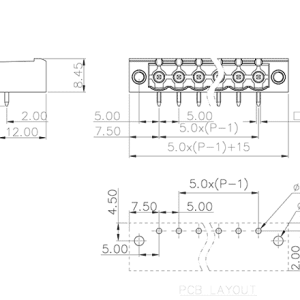 Ổ Cắm Đầu Nối Cắm SUPU MC-PA5.0HXX-F-0002 - Ảnh 2