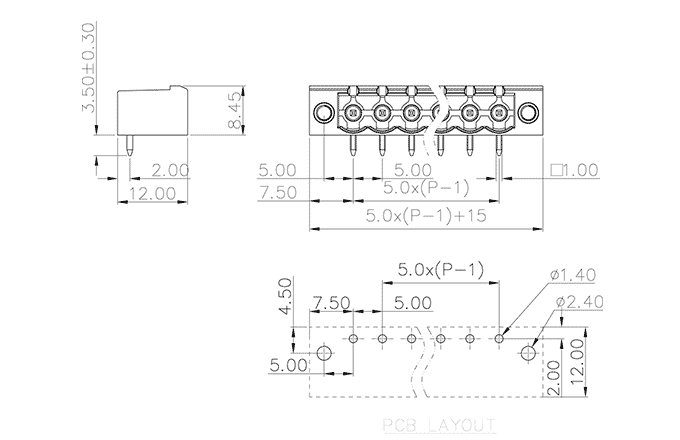 Ổ Cắm Đầu Nối Cắm SUPU MC-PA5.0HXX-F-0002 - Ảnh 2
