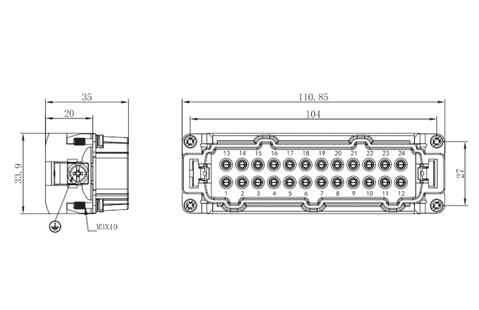 Ruột Kết Nối Chịu Tải Nặng SUPU SE-024-MZ - Ảnh 2