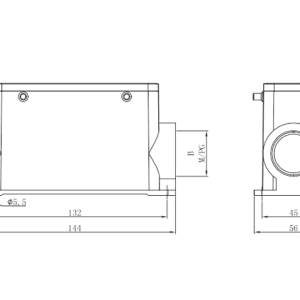 Vỏ Đầu Nối Chịu Tải Nặng SUPU S24B-SMH-4B-PG29 - Ảnh 2
