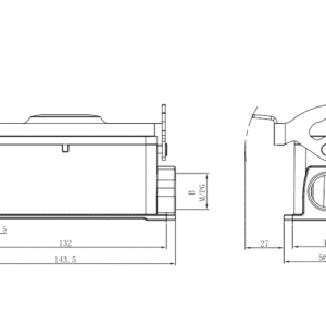Vỏ Kết Nối Công Nghiệp Chịu Tải Nặng SUPU S24B-SM-1L.M-2PG21 - Ảnh 2
