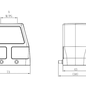 Vỏ Kết Nối Công Nghiệp Chịu Tải SUPU S10B-TEH-4B-M25 - Ảnh 2
