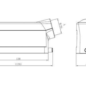 Vỏ Nắp Chụp Đầu Nối Chịu Tải Nặng SUPU S24B-SE-2B-M25 - Ảnh 2